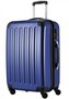 Большой 4-х колесный чемодан с поликарбоната 74/84 л HAUPTSTADTKOFFER, темно-синий