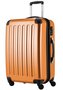 Большой 4-х колесный чемодан с поликарбоната 74/84 л HAUPTSTADTKOFFER, оранжевый