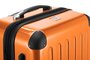 Большой 4-х колесный чемодан с поликарбоната 74/84 л HAUPTSTADTKOFFER, оранжевый