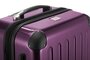 Большой 4-х колесный чемодан с покликарбоната 74/84 л HAUPTSTADTKOFFER, фиолетовый