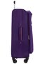 Большой текстильный чемодан на 4-х колесах 69/79 л HAUPTSTADTKOFFER, фиолетовый