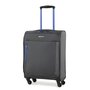 Members Hi-Lite (S) Grey 30 л чемодан из полиэстера на 4 колесах серый