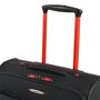 Members Hi-Lite (S/M/L) Black комплект чемоданов из полиэстера на 4 колесах черный