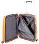 Средний дорожный пластиковый чемодан 4-х колесных 68 л PUCCINI, оранжевый