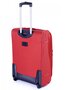 Комплект дорожных тканевых чемоданов 2-х колесных PUCCINI Camerino, красный