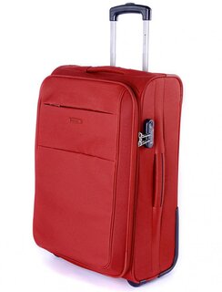 Средний дорожный чемодан 2-х колесный 25" PUCCINI Camerino, красный