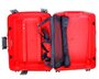 Малый чемодан на 4-х колесах из полипропилена 30 л Roncato Light, кораловый