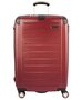 Комплект дорожных пластиковых чемоданов 4-х колесных PUCCINI, бордовый