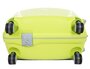 Средний чемодан на 4-х колесах из полипропилена 70 л Roncato Light, лайм