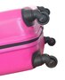 Средний чемодан из поликарбоната 4-х колесных 70 л PUCCINI, розовый