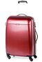 Средний чемодан из поликарбоната 4-х колесных 70 л PUCCINI, бордовый