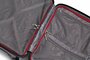 Средний элитный чемодан из поликарбоната и кожи 71 л Roncato Uno Zip Delux Limited Edition, карбон