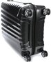 Элитный чемодан гигант из поликарбоната и кожи 113 л Roncato Uno Zip Delux Limited Edition, карбон