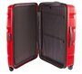 Комплект дорожных пластиковых чемоданов 4-х колесных PUCCINI, красный