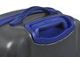 Средний пластиковый чемодан 4-х колесных 59 л PUCCINI, антрацит