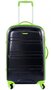 Средний пластиковый чемодан 4-х колесных 59 л PUCCINI, темно-фиолетовый
