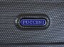 Большой пластиковый чемодан 4-х колесных 95 л PUCCINI, антрацит