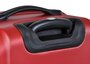 Средний пластиковый чемодан 4-х колесный 70 л PUCCINI, красный