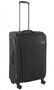 Средний тканевый чемодан на 4-х колесах 71/85 л Roncato Zero Gravity, черный