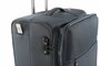 Средний тканевый чемодан на 4-х колесах 71/85 л Roncato Zero Gravity, темно-синий