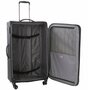 Комплект тканевых чемоданов на 4-х колесах Roncato Zero Gravity, черный