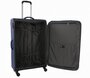 Комплект тканевых чемоданов на 4-х колесах Roncato Ironik, темно-синий