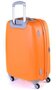Комплект чемоданов из пластика 4-х колесных PUCCINI, оранжевый