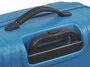 Средний чемодан из поликарбоната 4-х колесный 72 л PUCCINI, голубой