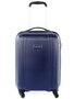 Малый чемодан из поликарбоната 4-х колесный 34 л PUCCINI, темно-синий