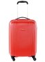 Малый чемодан из поликарбоната 4-х колесный 34 л PUCCINI, красный