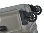 Комплект поликарбонатных чемоданов 4-х колесных PUCCINI, антрацит