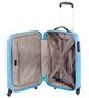 Комплект поликарбонатных чемоданов 4-х колесных PUCCINI, голубой