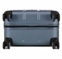 Малый чемодан на 4-х колесах из поликарбоната Roncato Kinetic 32 л голубой
