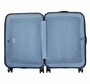Средний чемодан из поликарбоната на 4-х колесах 70 л Roncato Kinetic, голубой