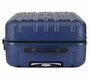 Средний чемодан из поликарбоната на 4-х колесах 70 л Roncato Kinetic, темно синий