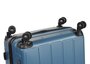 Members NEXA (L) Ocean Blue 96 л чемодан из пластика на 4 колесах голубой