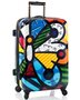 Средний чемодан из композитного поликарбоната 72 л Heys Britto Butterfly , разноцветный