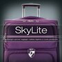Средний тканевый чемодан 70 л на 4-х колесах Heys SkyLite, пурпурный