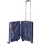 Комплект поликарбонатных чемоданов 4-х колесных March Avenue, синий