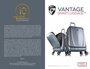 Малый поликарбонатный чемодан 38 л на 4-х колесах Heys Vantage Smart Luggage, голубой