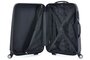 Комплект пластиковых 4-х колесных чемоданов March New Carat, черный
