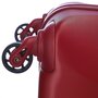 Чемодан гигант из пластика 4-х колесный 104 л March Twist, красный