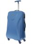 Комплект пластиковых чемоданов 4-х колесных March Twist, синий