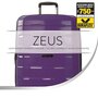 Средний чемодан из 100% дюрафлекса 70 л Heys Zeus, черный