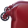 Комплект пластиковых чемоданов 4-х колесных March Twist, красный