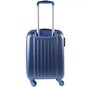 Малый чемодан из пластика 4-х колесный 40 л March Ribbon, синий
