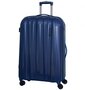 March Rocky 108 л чемодан из поликарбоната на 4 колесах сине-серый