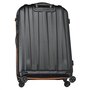 March Rocky комплект чемоданов из поликарбоната на 4 колесах черно-оранжевый