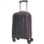 March Rocky комплект чемоданов из поликарбоната на 4 колесах черно-оранжевый