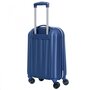 March Rocky комплект чемоданов из поликарбоната на 4 колесах сине-серый